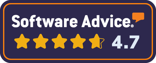 TMS reviews badge on Software Advice